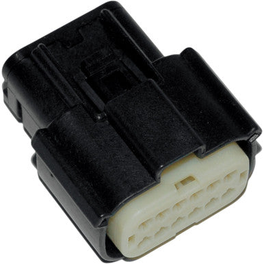 Namz #NM-33472-1201 - Molex MX 150 Connector - 12 Pin Female - Black