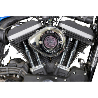 S&S Cycle #170-0725A - Air Stinger Stealth Air Cleaner Kit - Chrome