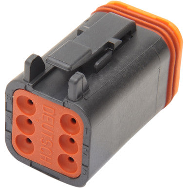 Namz #DP-6B - Deutsch Plug - 6 Pin - Black