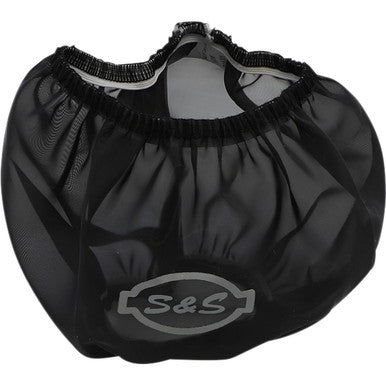 S&S Cycle #170-0197 - Pre-filter Rain Sock - 1" Taller - Black - Super Sock Air Cleaner