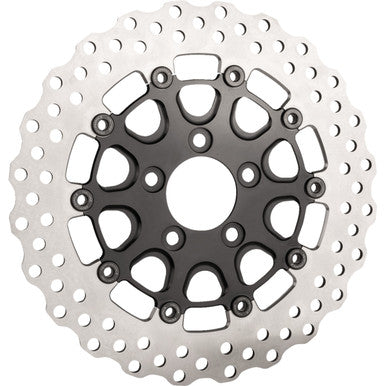Slyfox #0133-1813S-B - Rear Rotor - Black - 11.8"