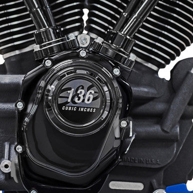 S&S Cycle #310-1290 - MK136 Black Edition Engine - Oil Cooled - 49 State - M8 Touring