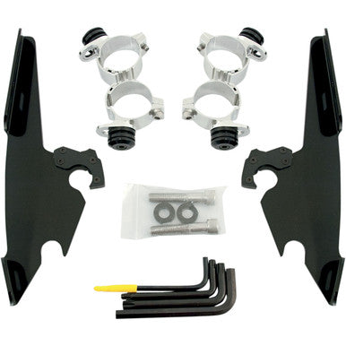 Memphis Shades #MEB1986 - Fats/Slim Mounting Kit - Polished - XL 48