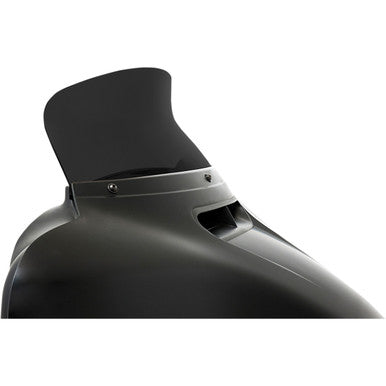 Memphis Shades #MEP84710 - Spoiler Windshield - 6-1/2" - Dark Black Smoke - FLH