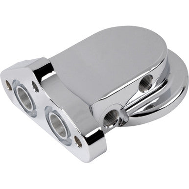 S&S Cycle #106-3884 - Oil Filter Mounting Bracket Kit - Chrome