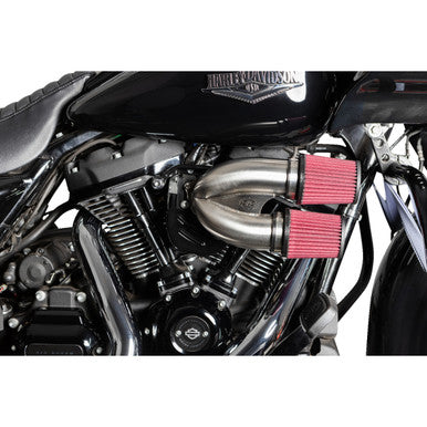S&S Cycle #170-0565A - Tuned Induction Air Cleaner Kit - Stainless Steel