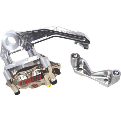 Alloy ART #MCRB1-1 - Multi Brake Caliper Mount - 108mm Bolt Center - Raw