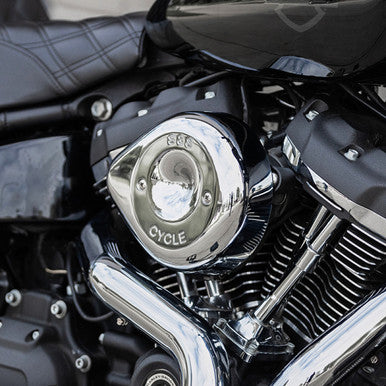 S&S Cycle #170-0530 - Air Cleaner Cover - Teardrop - Chrome