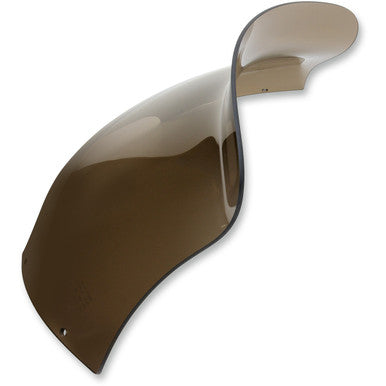 Memphis Shades #MEP86101 - Spoiler Windshield - 8-1/2" - Smoke - FLTR