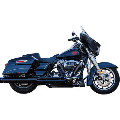 S&S Cycle #550-0759 - 2-into-1 Sidewinder Exhaust System - 50-State - Black - M8 Touring