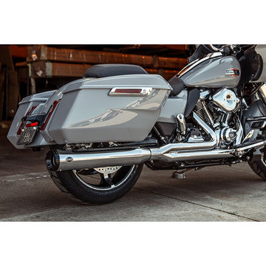 S&S Cycle #550-1170 - 2-into-1 GNX Exhaust System - 49-State - Chrome - M8 Touring