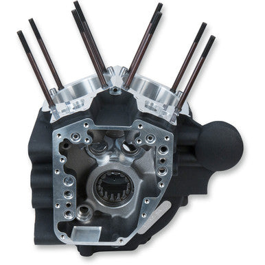 S&S Cycle #310-0878 - Crankcase - 3.937" Bore - Alternator Style - Wrinkle Black - Dyna