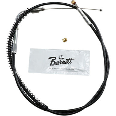 Barnett #101304002606 - Black Vinyl Idle Cable - +6" Size - 34-1/2" Length