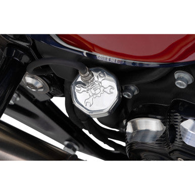 Feuling Parts #3085 - Vented Dipstick - Polished - M8 Softail