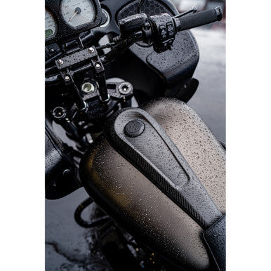 Slyfox #1028-TC1C - Dash Panel - With Center Hole - Matte Black