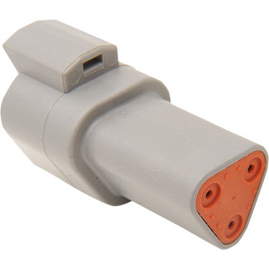 Namz #DR-3G - Deutsch Receptacle - 3 Pin - Gray
