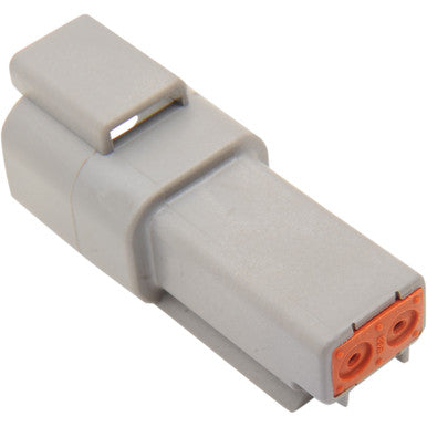 Namz #DR-2G - Deutsch Receptacle - 2 Pin - Gray