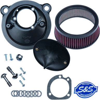 S&S Cycle #170-0302E - Super Stock™ Stealth Air Cleaner Kit - Black
