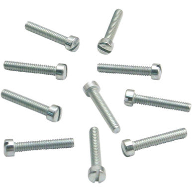 S&S Cycle #50-0150 - Slotted Flat Head Screws - 10-Pack