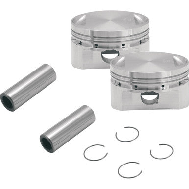S&S Cycle #106-5793 - Piston Kit - For 89" Stroker Kit - 3.500" - +0.030"
