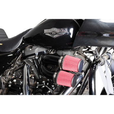 S&S Cycle #170-0567A - Tuned Induction Air Cleaner Kit - Gloss Black