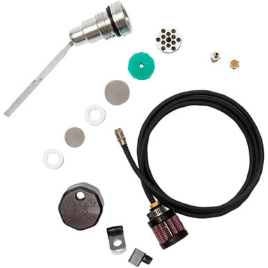 Feuling Parts #3090 - Vented Dipstick - Black - Dyna