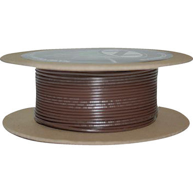 Namz #NWR-1-100-20 - 100' Wire Spool - 20 Gauge - Brown/Black