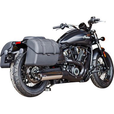 S&S Cycle #550-1122 - Grand National Slip-On Mufflers - Chrome - 50-State