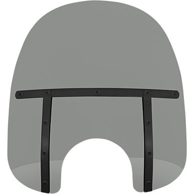 Memphis Shades #MEB32112 - Fats Windshield - Black Smoke - 17"