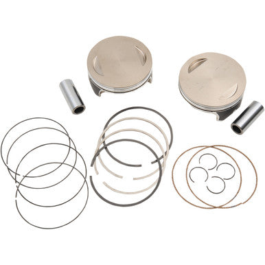 S&S Cycle #106-3964A - Piston Kit - For Hot Set Up Kits® - 4.125" +0.020" - 111"/117"/124" Engine