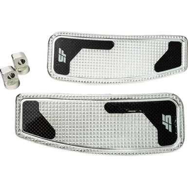 Slyfox #SF-906-00-2 - Mini Floorboards - Chrome Polished - Male Mount