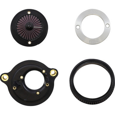 S&S Cycle #170-0714A - Air Stinger Stealth Air Cleaner Kit - Chrome Ring