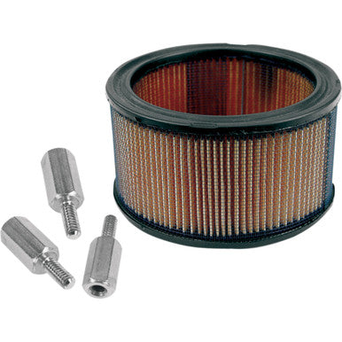 S&S Cycle #17-0045 - High-Flow Air Filter & Adapter Kit - Super E/G Carburetor