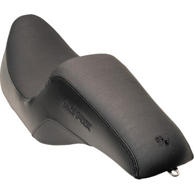 Slyfox #0801-1612 - Drifter Seat - Black Logo - Smooth Vinyl - Carbon Fiber - FL '97-'07