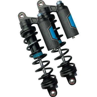 Legend Suspension #1310-1901 - REVO ARC Piggyback Shocks - 14" - Heavy Duty - Black - '84-'00 FXR