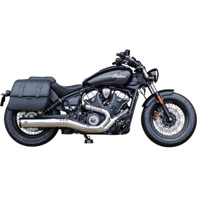 S&S Cycle #550-1122 - Grand National Slip-On Mufflers - Chrome - 50-State