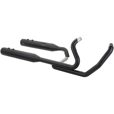 S&S Cycle #550-0700C - El Dorado Dual Exhaust System - Black - Black Thruster
