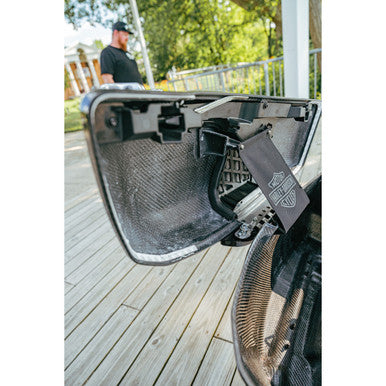Slyfox #1022-SBLC-G - Saddlebag Lids - Carbon Gloss - FL '24-'25