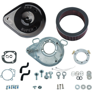 S&S Cycle #170-0304B - Teardrop Air Cleaner - Gloss Black