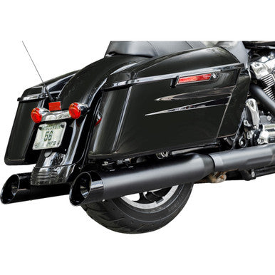 S&S Cycle #550-1010 - 4-1/2" Black MK45 Cutlass Performance Mufflers