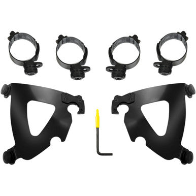 Memphis Shades #MEB2043 - Road Warrior Mounting Kit - Black - FLSB/FXLRS