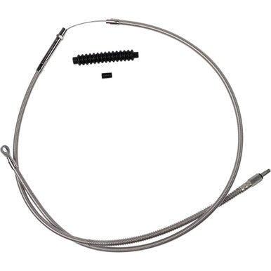 Barnett #10230100626 - High-Efficiency Stainless Steel Clutch Cable for Harley-Davidson - +6" - '18-'23 Softail