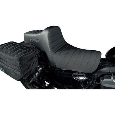 Slyfox #4709A-SlyFox - High Noon Seat - Vinyl - Classic Stitch - Black Logo - Black Stitch - XL '04-'22