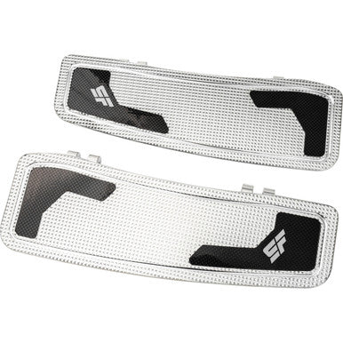 Slyfox #SF-905-00-2 - Driver Floorboards - Black Polished - Touring
