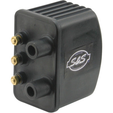 S&S Cycle #55-1571 - Single-Fire Ignition Coil - Black - Harley Davidson