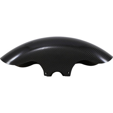 Slyfox #12057G - Front Fender - Shorty - Carbon Fiber/Gloss