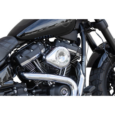 S&S Cycle #170-0435C - Mini Teardrop Stealth Air Cleaner Kit - Chrome
