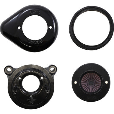 S&S Cycle #170-0720A - Air Stinger Stealth Air Cleaner Kit - Black