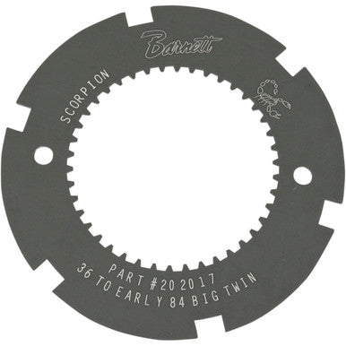 Barnett #6383080036 - Lock Plate - Clutch Basket - Scorpion - '36-'84 Harley-Davidson