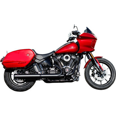 S&S Cycle #550-1159 - Grand National Slip-On Muffler - 50 State - 4" Black - M8 Softail
